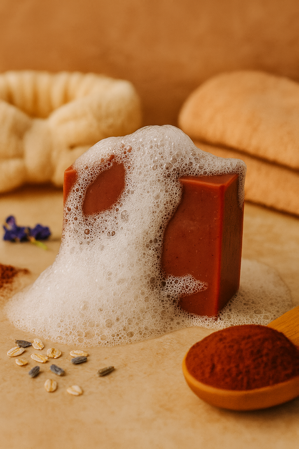 Jabón Arcilla Roja Revitaliza y purifica