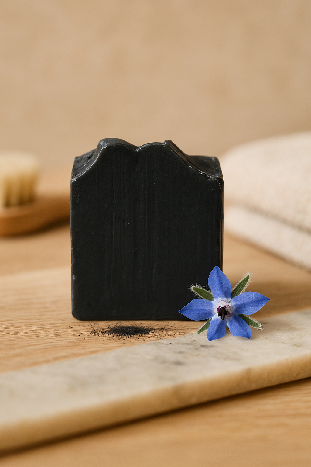 Jabón con Carbón activado