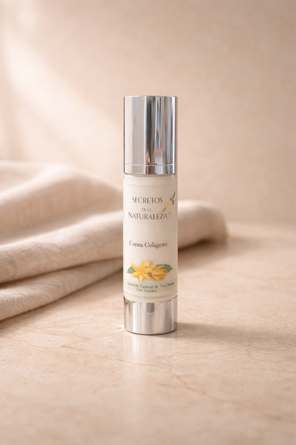 Crema Facial Hidratante con Colágeno y Algas marinas