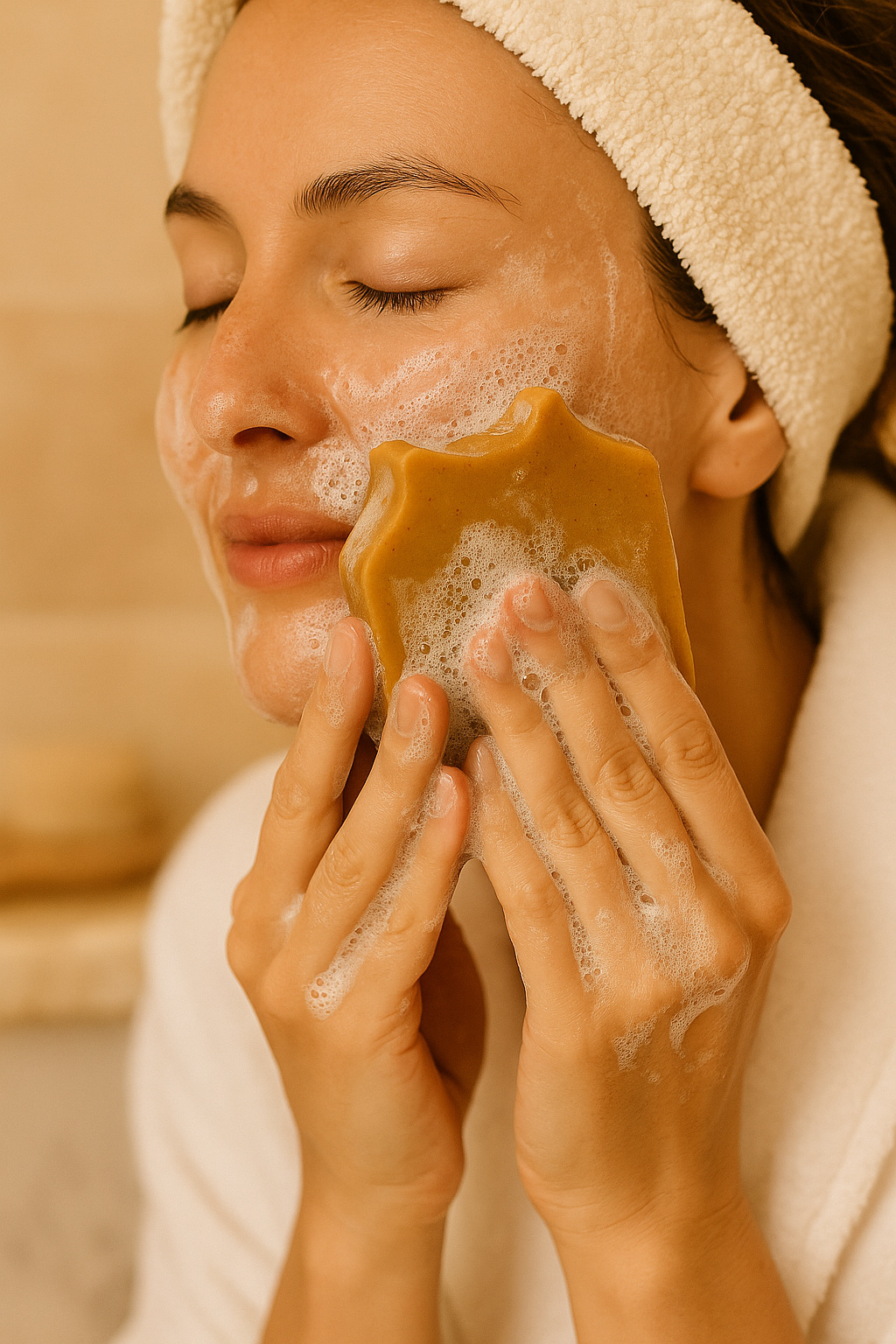 Jabón con Cúrcuma Antioxidante