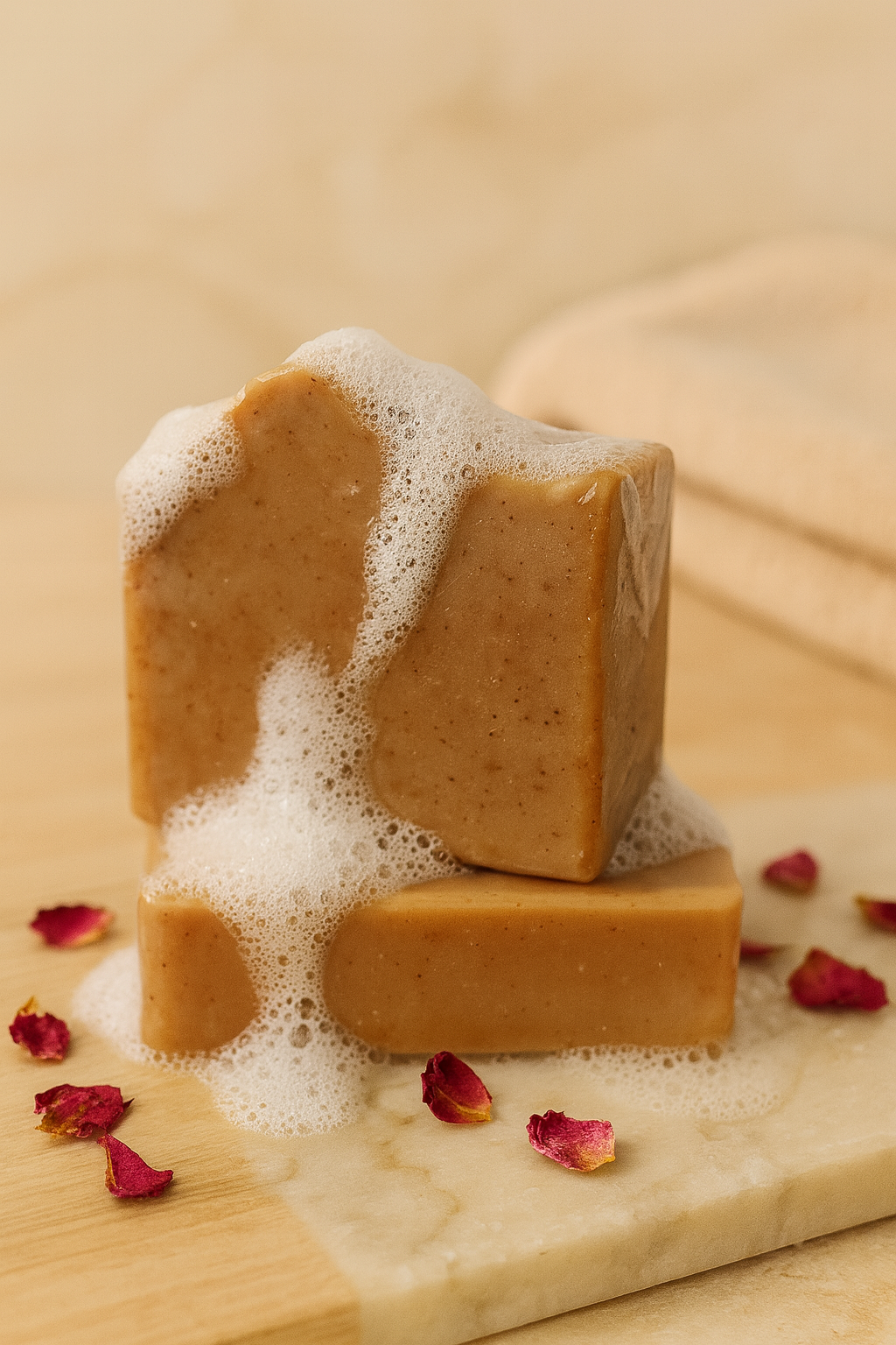 Jabón Polvo de Rosas Hidratante