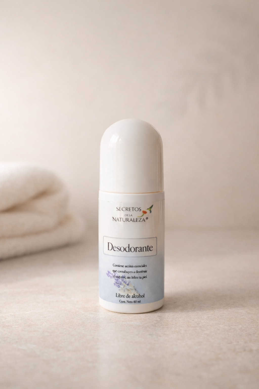 Desodorante sin alcohol y aluminio