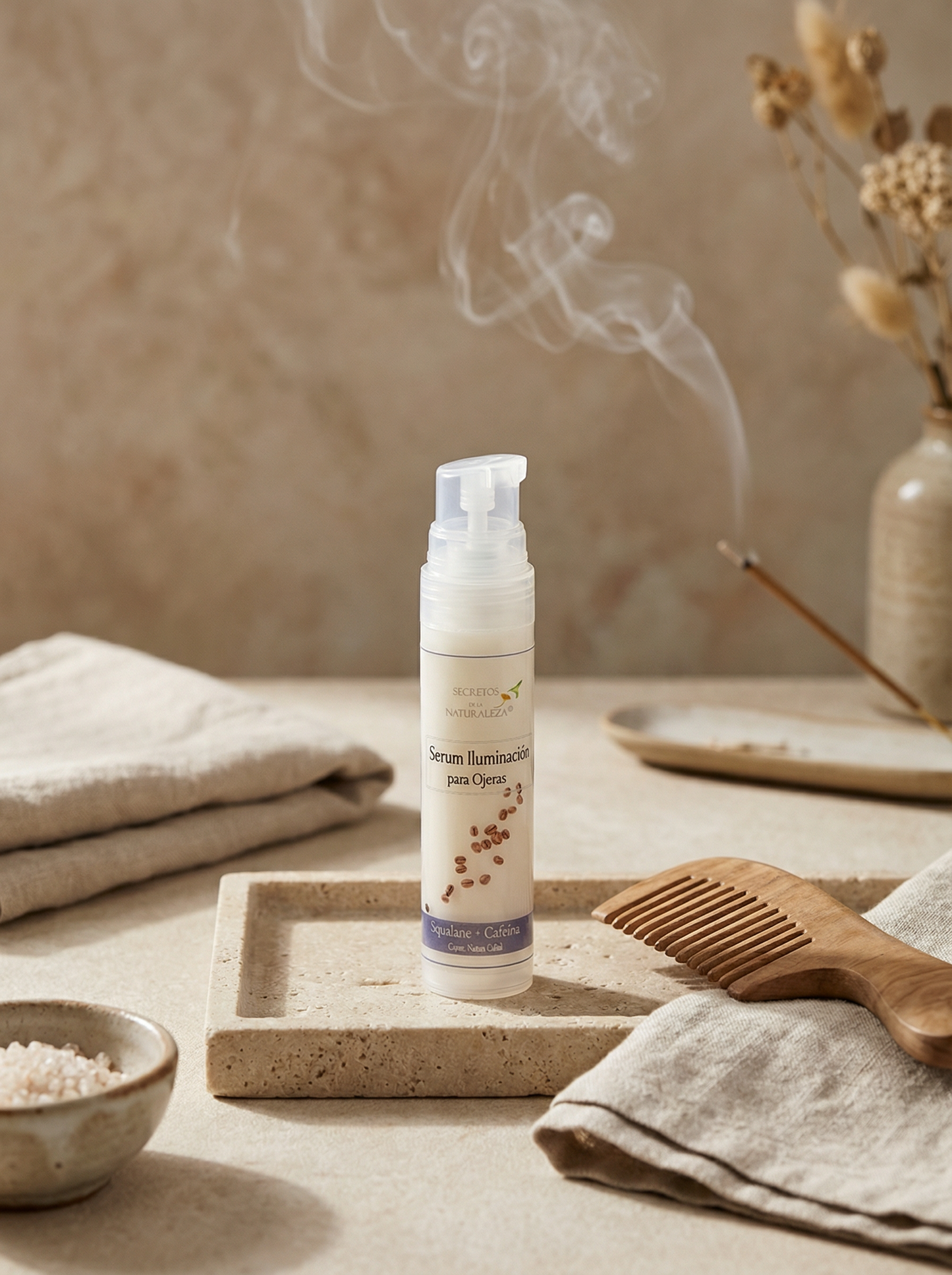 Sérum iluminador para ojeras contorno de ojos antiojeras natural - Secretos de la Naturaleza