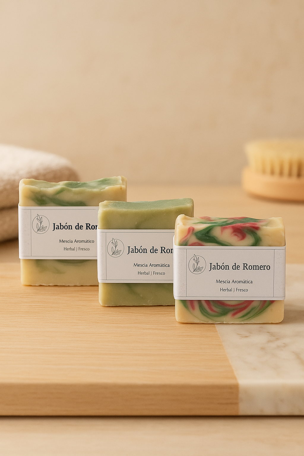 Jabón con Romero