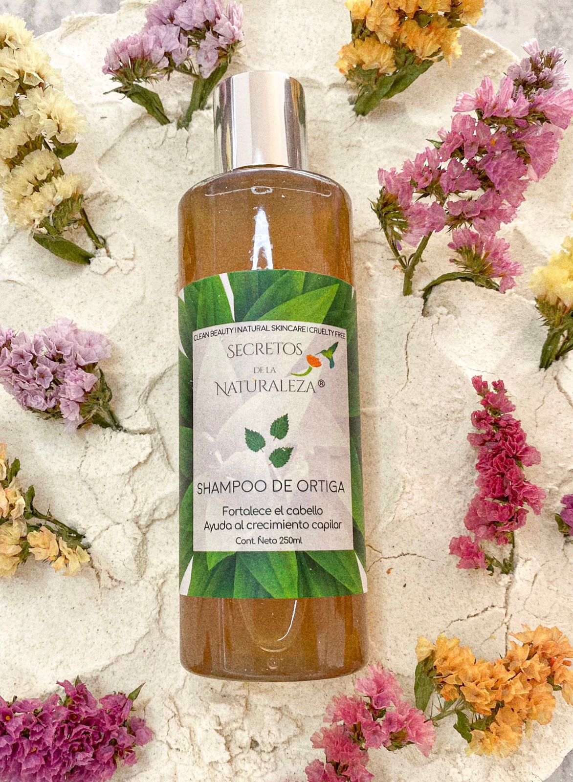 Shampoo de Ortiga Fortalece desde la raíz