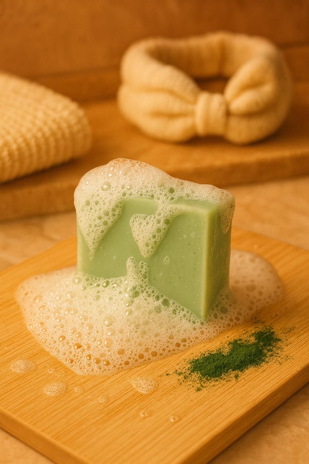 Jabón Espirulina & Karité Revitalizante