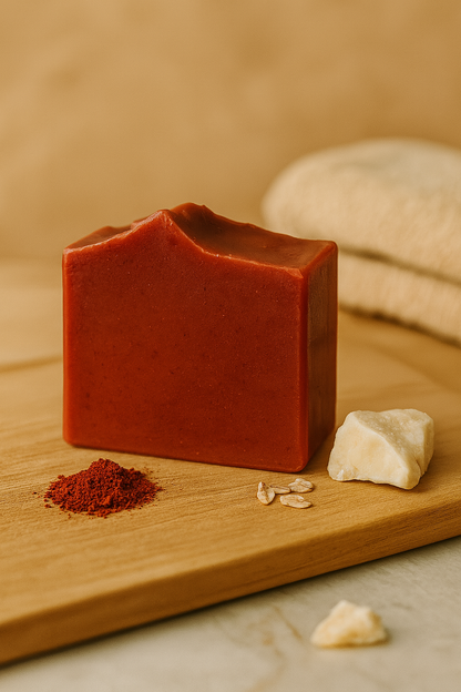 Jabón Arcilla Roja Revitaliza y purifica