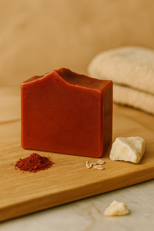 Jabón Arcilla Roja Revitaliza y purifica