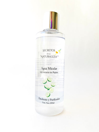 Agua Micelar con Pepino y Aloe vera