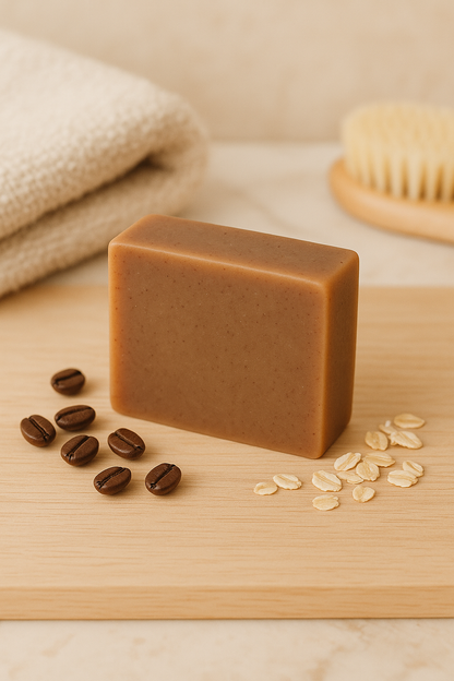 Jabón con café y Oliva Exfoliante Corporal