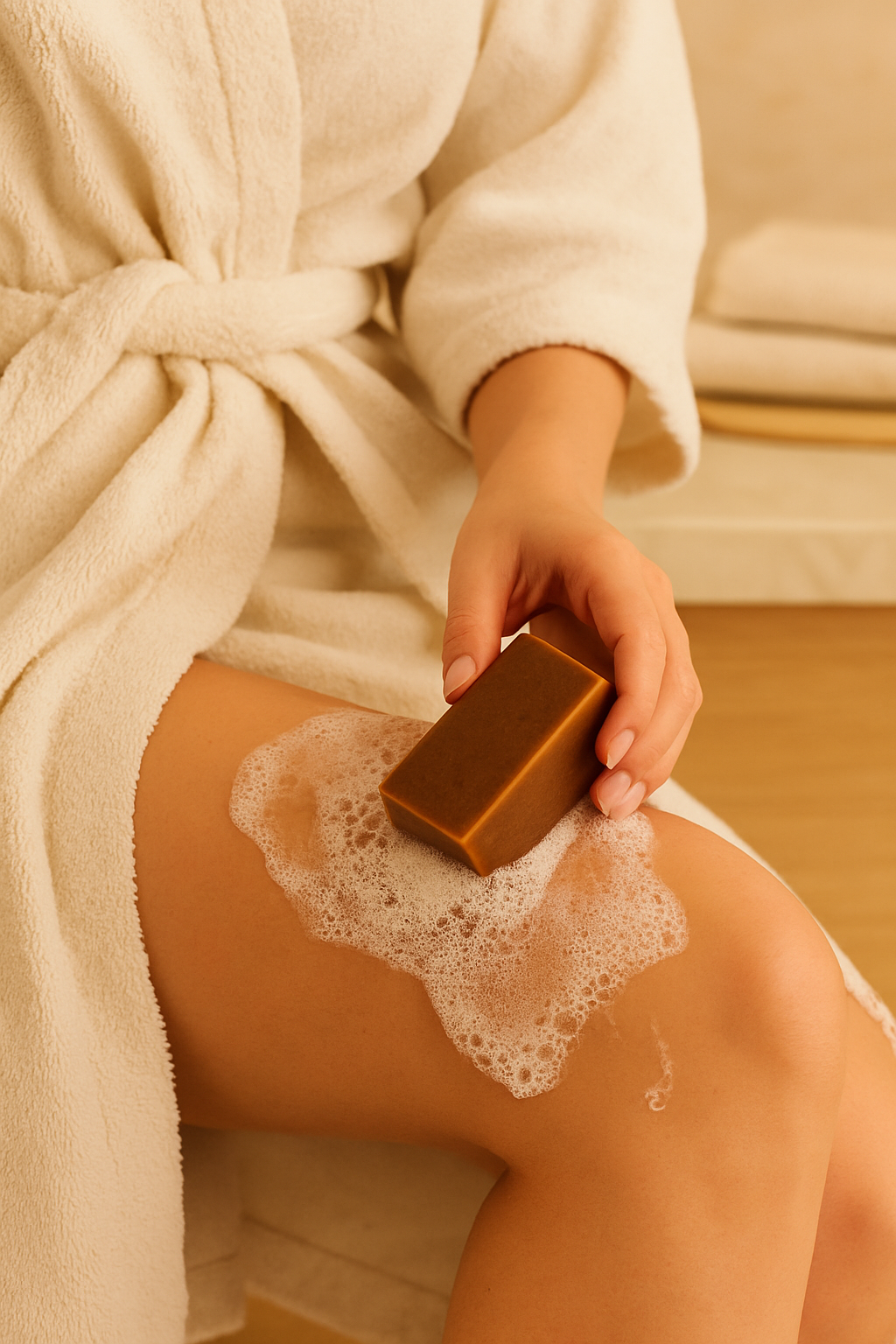 Jabón con café y Oliva Exfoliante Corporal