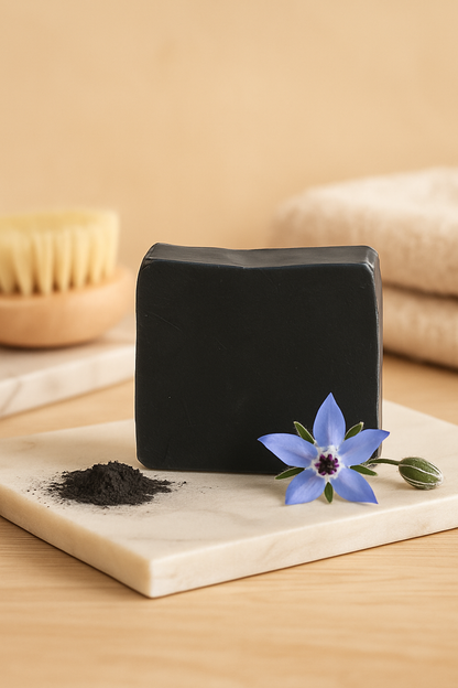 Jabón con Carbón activado