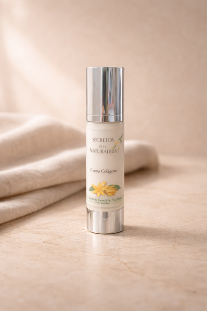 Crema Facial Hidratante con Colágeno y Algas marinas