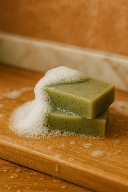 Jabón de Tomillo Equilibra la grasa y Exfoliación suave