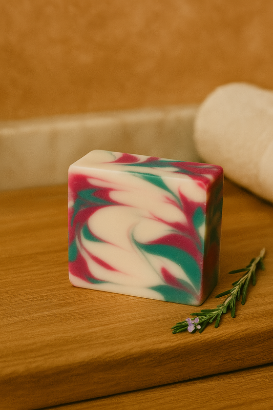 Jabón con Romero Hidrata, suaviza y nutre.