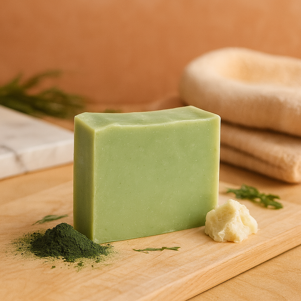 Jabón Espirulina & Karité Revitalizante