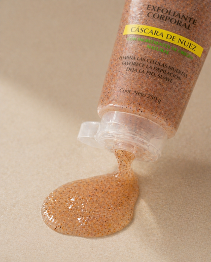 Exfoliante Cáscara de Nuez